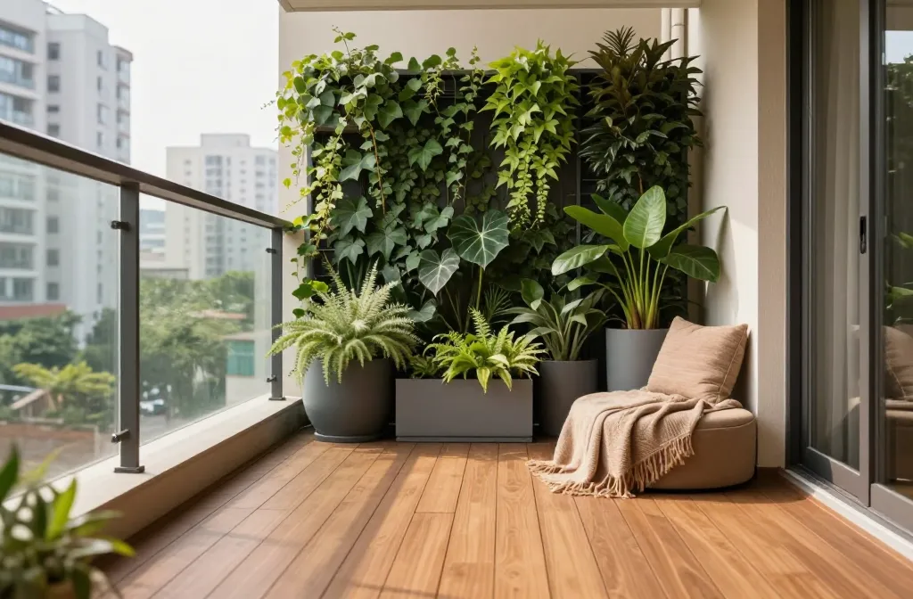 10 Balcony Ideas for Earthy Indoor-Outdoor Living in a Small Space
