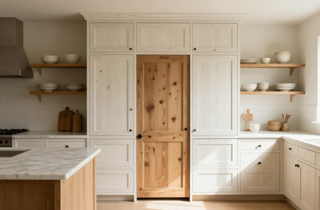 9 Farmhouse Kitchen Cabinet Ideas for an Earthy, Natural Finish
