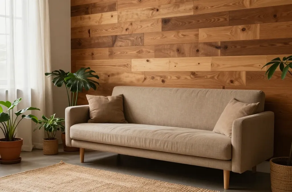 15 Cozy Living Room Design Ideas Using Natural Materials Only